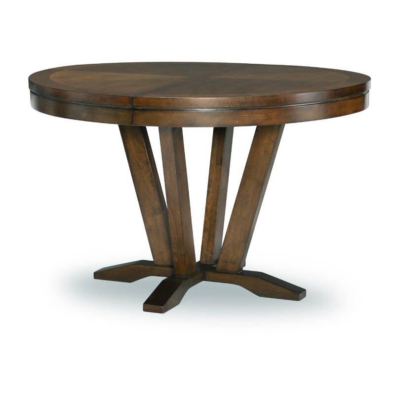 Extendable Rubberwood Solid Wood Dining Table 